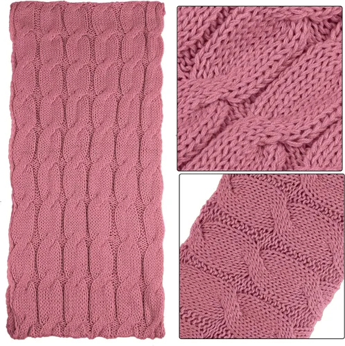 Miniatura 5 de URATOT Juego cálido de invierno con bufanda infinita y sombrero para pantalla táctil para hombres y mujeres