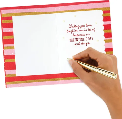 Miniatura 5 de Hallmark - Tarjeta de San Valentín (amor, risa, felicidad)