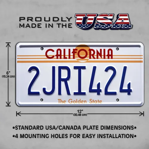 Miniatura 4 de Fast and Furious Toretto + 2JRI424 Placas de Matrícula Metálicas Estampadas