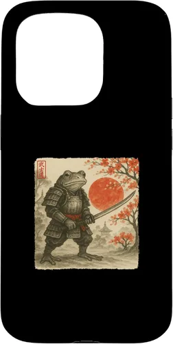 Miniatura 14 de Frog Samurai Japanese Warrior Costume Sumi-e Art Funny Case for iPhone 16