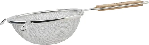 Winco Colador de malla individual de 6-1/4", mediano, lata