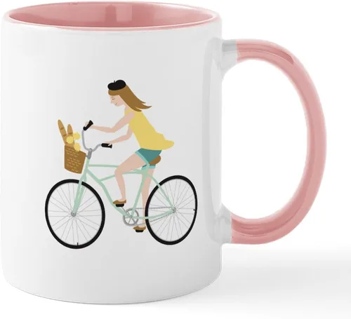 Miniatura 26 de CafePress Bicycle Bike Riding 11 Oz Ceramic Mug 11 oz (325 ml) Ceramic Coffee Mug