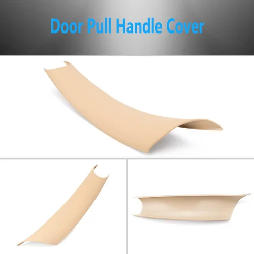 Miniatura 2 de Funda de Manija de Puerta Compatible con BMW X5 Serie E70/E70 LCI 2008-2013, BMW X6 Serie E71/E72 2008-2014 (3 Piezas) (Beige)