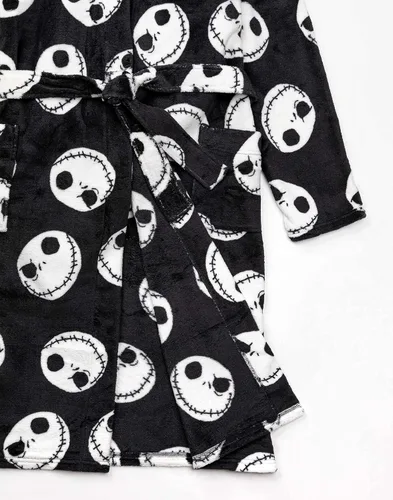 Miniatura 6 de Disney The Nightmare Before Christmas - Albornoz para mujer, color negro