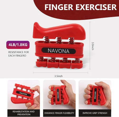 Miniatura 4 de Kit de entrenamiento de fuerza de agarre de 13 piezas, fortalecedor de agarre de mano, fortalecedor de antebrazo, fortalecedor de dedos, ejercitador