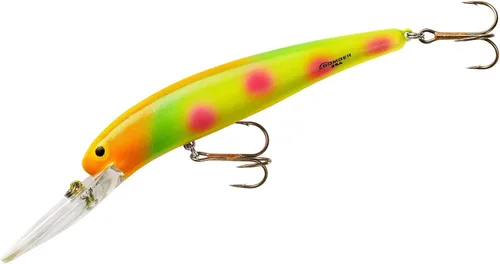 Miniatura 22 de Bomber Señuelos Long A Slender Minnow Jerbait Señuelo de Pesca a rayas (Baby Striper)