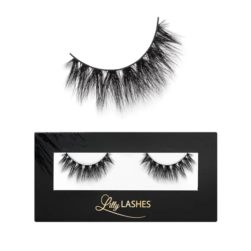 Miniatura 8 de Lilly Lashes Doha Pestañas de visón 3D, la Lilly Lash original para un aspecto esponjoso y natural, pestañas reutilizables hasta 25 veces, pestañas