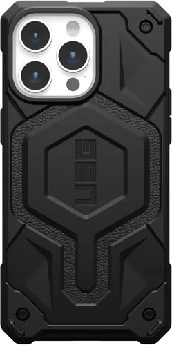Miniatura 7 de URBAN ARMOR GEAR UAG - Funda compatible con iPhone 15 Pro Max de 6.7 pulgadas, Monarch Pro negro, imán integrado compatible con carga MagSafe, funda