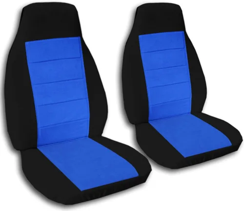 TOTALLY COVERS Compatible con Ford F-150 F-250 F-350 de 1992-1998 con dos tonos para asiento de camión (sillas capitanes/cubos) con reposabrazos:
