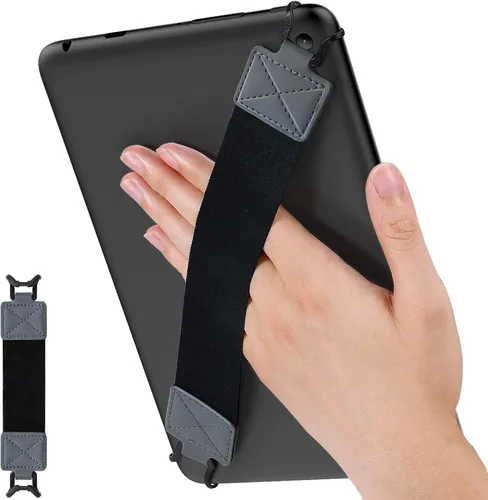 Miniatura 19 de MoKo Correa de mano de seguridad para tablet de 9 a 11 pulgadas, iPad/IP-ad Pro/iPad Air/Kindle Fire HD/Samsung, correa de mano versátil de alta