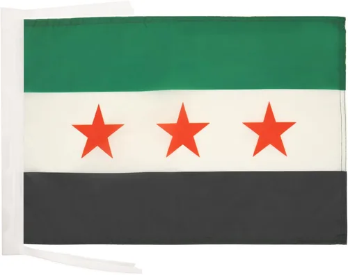 Miniatura 183 de Bandera de México AZ FLAG, 45.7 x 30.5 cm, con cordones - Pequeñas banderas mexicanas de 30 x 45 cm - Bandera de 45.7 x 30.5 cm