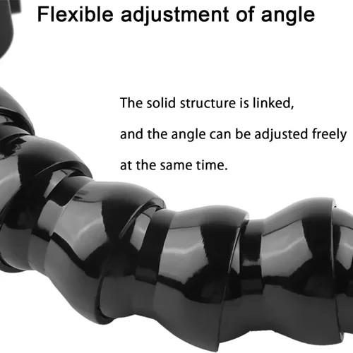 Miniatura 2 de FiTSTILL Soporte de Abrazadera Flexible Jaws con Cuello de Ganso Ajustable de 19 Secciones Compatible con Go Pro Hero