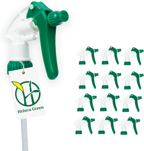 Miniatura 16 de Heluva Green Reemplazo de boquilla de botella de aerosol, solo tapas de botella - Disparadores de boquilla de rociador para soluciones de limpieza