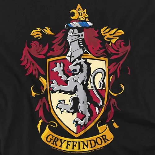 Miniatura 3 de Popfunk Camiseta clásica de Harry Potter Hogwarts Hufflepuff Logo para adulto