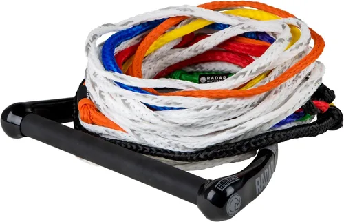 Miniatura 6 de RADAR Control Water Ski Rope and Handle Package - 13 Inch Handle, Non-Rotating Grip, Pre-Stretched Low-Drag Rope, Full Length End Caps, High Control