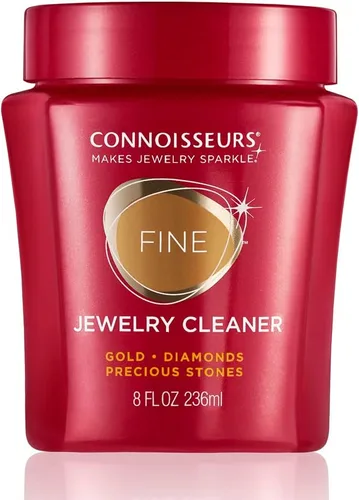 Miniatura 13 de CONNOISSEURS - Limpiador de joyas Premium Edition, tamaño de 9.6 onzas. Elige entre nuestros limpiadores para joyas finas, joyas delicadas o joyería