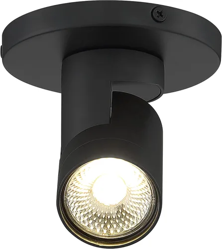 Miniatura 2 de Nuvo Lighting 62/1105 - Foco de techo y pared con monopunto LED ajustable, 12 W, color negro