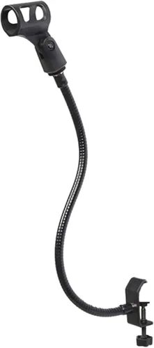 Miniatura 4 de Soporte de brazo para micrófono, soporte de micrófono de escritorio flexible de 13 pulgadas, micrófono grueso, escritorio resistente con abrazadera