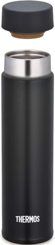 Miniatura 2 de Thermos Botella de agua, vaso de bolsillo aislado al vacío, 4.2 fl oz (4.1 fl oz), azul claro JOJ-120 LB (modelo de pequeña capacidad)
