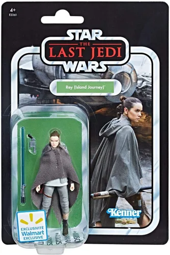 Miniatura 2 de Star Wars Vintage Collection Rey Island Journey (Jedi Training) - Figura de acción exclusiva de 3 3/4 pulgadas