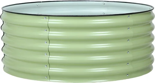 Miniatura 34 de Aoodor Aluzinc - Cama de jardín modular 2 en 1 elevada de metal, 63 pulgadas de largo x 32 pulgadas de ancho x 32 pulgadas de alto, maceta