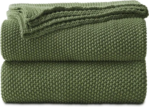 Miniatura 17 de Longhui bedding - Manta de punto trenzado de algodón amarillo mostaza para sofá cama, mantas de punto ligeras decorativas para el hogar con bolsa