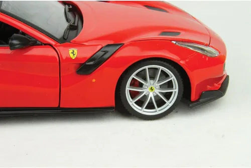 Miniatura 6 de Bburago Ferrari F12 TDF, rojo 26021R - Modelo de coche de juguete fundido a presión a escala 1/24, unisex para niños