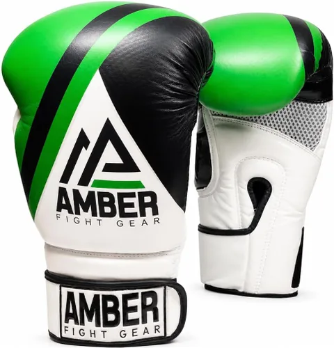 Fury Boxing Gloves - Kickboxing, Muay Thai Training Gloves, Sparring Punching Bag Mitts, Durable PU, Shock-Absorbing Foam Core, Non-Slip Wrist