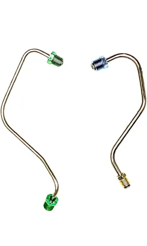 Líneas de freno de cilindro maestro - Compatible con 71-80 Camaro/Firebird con frenos de disco de potencia de fábrica - Acero recubierto Galfan -