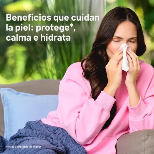Miniatura 4 de Kleenex Loción de pañuelos faciales con aceite de coco, 8 cajas de cubos, 80 pañuelos por caja, 3 capas