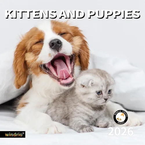 Miniatura 14 de Calendario de pared 2026, calendario 2026, noviembre de 2025 a diciembre de 2026, calendario de pared Beagles, 12 x 24 pulgadas abierto, página