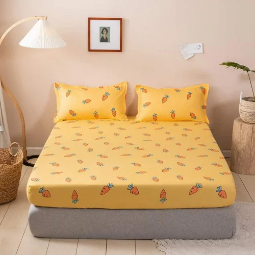 Miniatura 26 de Feelyou Juego de sábanas bajeras con estampado de mármol, tamaño Queen, elegante, de lujo, color negro, para niños, adolescentes, adultos