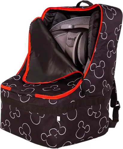Miniatura 12 de J.L. Childress Mochila acolchada para asiento de automóvil, bolsa de viaje para asiento de automóvil para avión, funda para la mayoría de portabebés