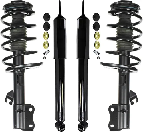 Miniatura 18 de Detroit Axle - Amortiguadores de puntales para Nissan Sentra 2007-2012 [Base S SL SR] Puntales delanteros completos con amortiguadores traseros