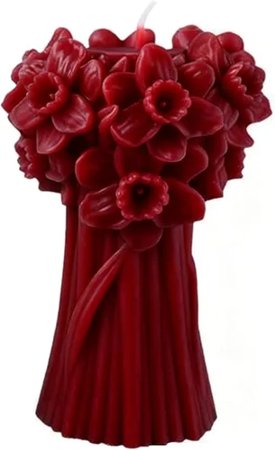 Miniatura 6 de Moldes de cilindro de flores Molde de vela espiral de onda de silicona - Moldes de fundición de resina de silicona para velas, resina y suministros