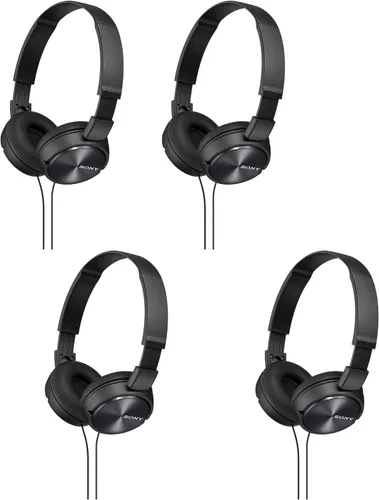 Miniatura 2 de Sony MDR-ZX310AP Serie ZX Audífonos intraaurales con cable y micrófono, color negro