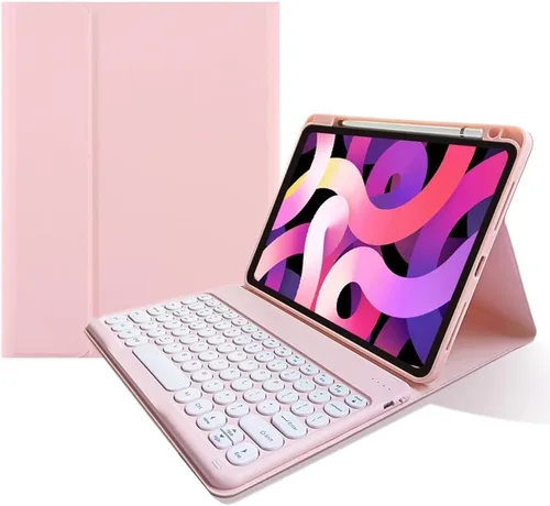 Miniatura 14 de kaitesi Funda de teclado para iPad A16 de 11ª generación de 11 pulgadas 2025, iPad de 10ª generación de 10.9 pulgadas 2022, funda de teclado