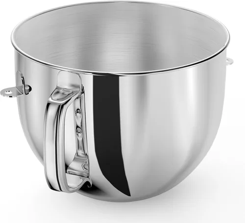 Miniatura 9 de Tazón de mezclador de acero inoxidable de 6QT para mezcladores de pie Kitchenaid, tazón de mezcla de Kitchen Aid para mezclador de elevación de 6QT