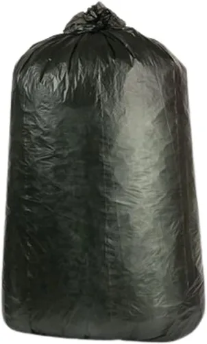Miniatura 6 de Plasticplace Bolsas de basura de 32-33 galones │ 16 micrones │ Revestimientos negros de alta densidad │ 33 x 40 pulgadas (250 unidades)
