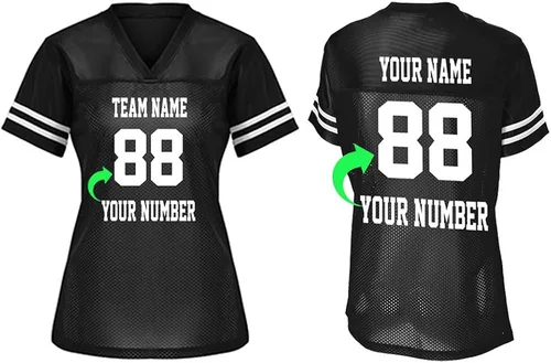 Miniatura 3 de Personaliza tu propia camiseta de fútbol con tu nombre y número de equipo personalizada y personalizada