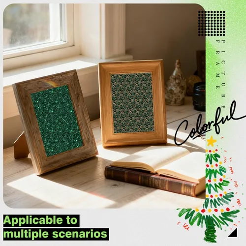 Miniatura 7 de Papel para álbum de recortes de Navidad 12 x 12 - Juego de 24 hojas de papel con patrón de Navidad e impresión por ambas caras, papel decorativo
