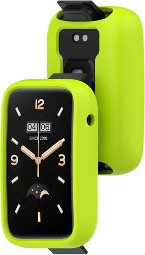 Miniatura 3 de Funda compatible con Xiaomi Mi Band 7 Pro Watch Funda colorida a prueba de golpes Funda protectora de silicona para Xiaomi Mi Band 7 Pro Smartwatch