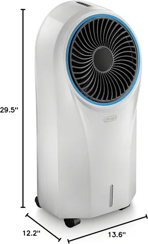 Miniatura 7 de De'Longhi America America - Enfriador evaporativo portátil, color blanco