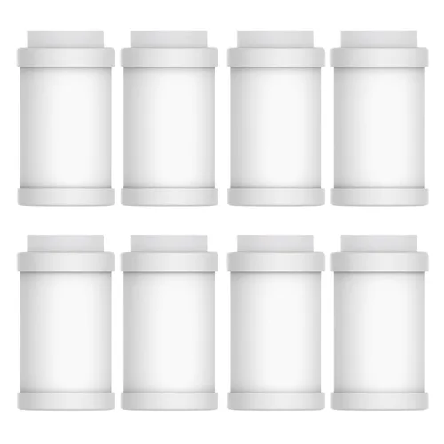 Miniatura 10 de Filtro de agua multifuncional de cocina y baño de 4 modos para grifo de fregadero con 2 filtros de repuesto, 99.9% de eliminación de cloro, A-gris