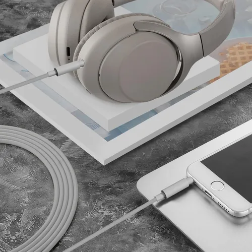 Miniatura 6 de GEEKRIA Cable de audio compatible con Sony ULT WEAR, WH-1000XM5/1000XM4, WH-XB920N/910N, WH-CH700N, INZONE H5 auriculares, cable estéreo de repuesto
