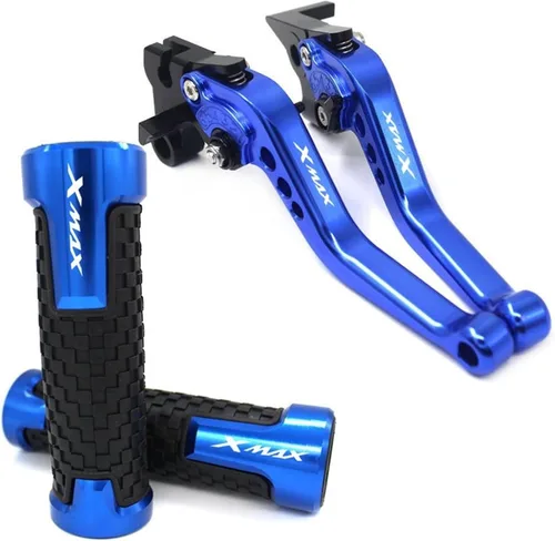 Miniatura 18 de Palancas de embrague de freno ajustables para motocicleta, empuñaduras de freno de mano para Yamaha XMAX250 XMAX300 XMAX400 Xmax X-MAX 250 300 400