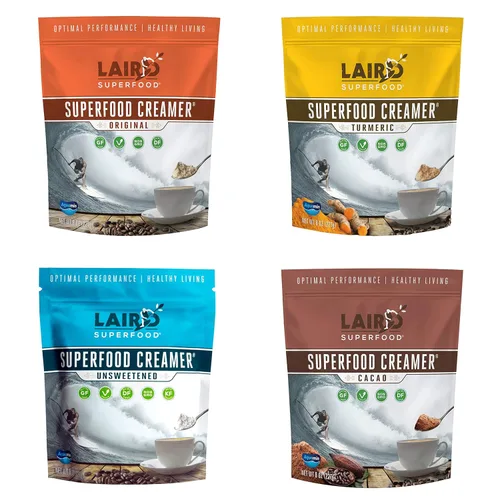 Miniatura 14 de Laird Superfood Creamer - Crema en polvo sabor a cacao, 8 onzas