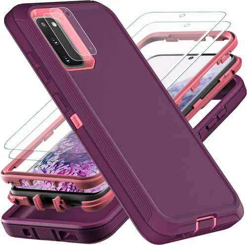 Miniatura 9 de YKHJKLEC Solo funda para Samsung Galaxy S20, no compatible con Galaxy S20 FE/S20 Plus/S20 Ultra, con 2 piezas
