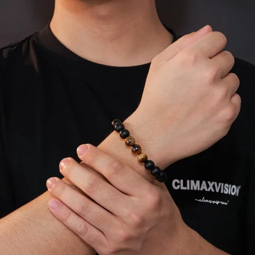 Miniatura 16 de HGDEER Regalos Get Well Soon, pulsera de amatista de piedra natural para mujeres y hombres