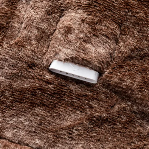 Miniatura 8 de Manta eléctrica Berkshire Blanket: manta térmica reversible de Grace Fur a Loftmink con 4 niveles de calor, manta eléctrica de calentamiento rápido